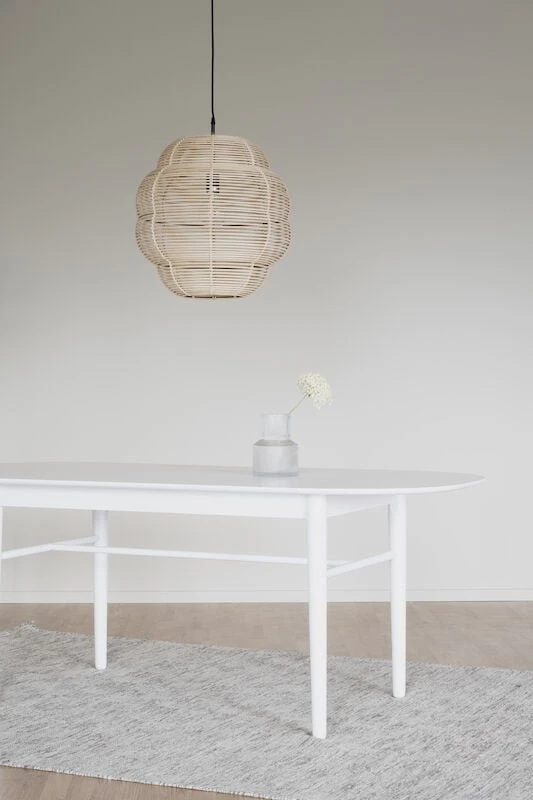 Rowico Akita Ruokapöytä Ovaali 190 Cm Valkoinen Saarniviilu 5 Rowico Akita Ruokapöytä Ovaali 190 Cm Valkoinen Saarniviilu - Image 3