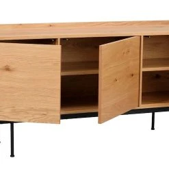 Rowico Brewerton Senkki 160x40x75 Cm Tammi/musta