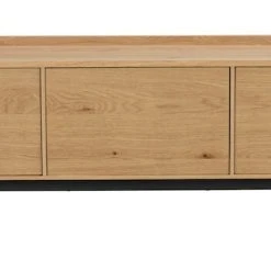 Rowico Brewerton Tv-taso 160x40x56 Cm Tammi/musta