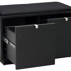 Rowico Confetti Penkki 70x35 Cm Musta -Veke Myymälä rowico confetti penkki2070x35cm musta 2