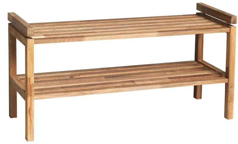 Rowico Confetti Kenkäteline 80 Cm öljytty Tammi 3 Rowico Confetti Kenkäteline 80 Cm öljytty Tammi