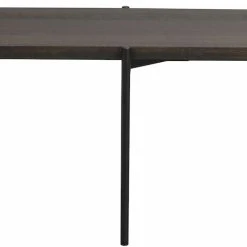 Rowico Shelton Sohvapöytä 95x50 Cm öljytty Ruskea, Mustat Metallijalat -Veke Myymälä rowico shelton 95x50 sohvapoyta oljyttyruskea mustatjalat