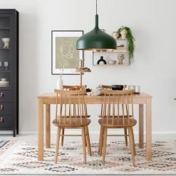 Veke Kaarna-Scandic 4-hengen Ruokailuryhmä Lakattu Tammi -Veke Myymälä scandic kaarna 4 hengen ruokailuryhma web 5