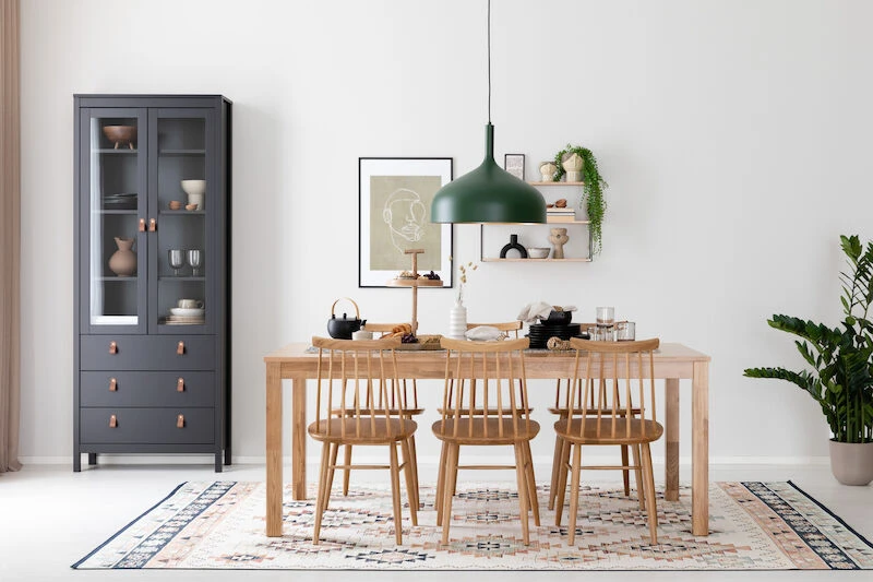 Veke Kaarna-Scandic 6-hengen Ruokailuryhmä Lakattu Tammi 4 Veke Kaarna-Scandic 6-hengen Ruokailuryhmä Lakattu Tammi - Image 2