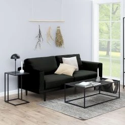 Ei Brändiä Seaford Sohvapöytä 110x60 Cm Tuhka/musta -Veke Myymälä seaford sohvapoyta 110x60cm tuhka musta 10