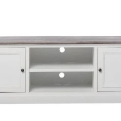 Thomart Sevilla Tv-taso 130 Valkoinen/ Harmaa -Veke Myymälä sevilla 08 tv taso 130 etu