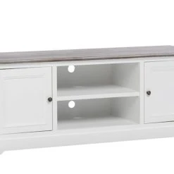 Thomart Sevilla Tv-taso 130 Valkoinen/ Harmaa -Veke Myymälä sevilla 08 tv taso kal