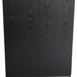 Tenstar Siera Korkea Kaappi 80x40x120 Cm Musta -Veke Myymälä siera ovikaappi korkea musta2