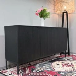 Tenstar Siera Senkki 160x40x80 Cm Musta -Veke Myymälä siera senkki musta6