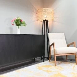 Tenstar Siera Senkki 160x40x80 Cm Musta -Veke Myymälä siera senkki musta9