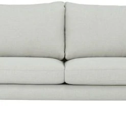 Veke Floss 3-istuttava Sohva Luonnonvalkoinen Side 60, Valkotammi Jalat