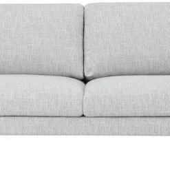 Veke Candy 3-istuttava Sohva Harmaa Torita 309842, Mustat Jalat