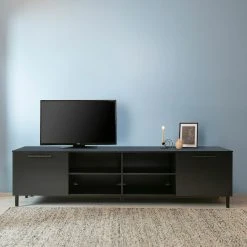 Hiipakka Solo Tv-taso 220 Cm Musta Bs