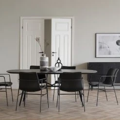 Rowico Springdale Ruokapöytä 200 Musta Ceramic/musta -Veke Myymälä springdale ruokapoyta3