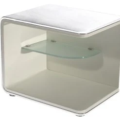 Stardust Yöpöytä Valkoinen, Vasen