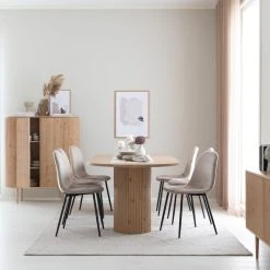 Veke Taimi Ovaali Ruokapöytä 210x100 Cm Hiekka -Veke Myymälä taimi ovaali ruokapoyta 210x100 cm hiekka web 16