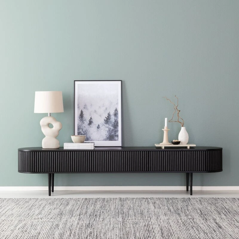 Veke Taimi Tv-taso 209x41x47 Cm Hiili 5 Veke Taimi Tv-taso 209x41x47 Cm Hiili - Image 3