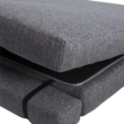 Kiteen Notte Taittopatja 75x200 Cm Harmaa