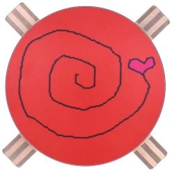 Tarina Jakkara Sydänkierre Punainen -Veke Myymälä tarina jakkara sydankierre punainen