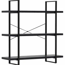 Eureka Tokyo Hylly 3-tasoinen -Veke Myymälä tokyo hylly 3tasoinen musta