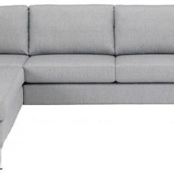 Veke Toronto XL-avokulmasohva Vasen Vaaleanharmaa Surprise 25T6 Kangas, L1-metalli -Veke Myymälä tor5l 830 4