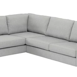 Veke Toronto Avokulmasohva Vasen Vaaleanharmaa Surprise 25T6 Kangas, L1-metallijala -Veke Myymälä toronto avokulmasohva vaaleanharmaa vasen 01 1