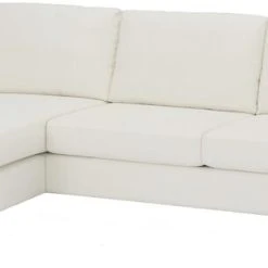 Veke Toronto Divaanisohva Valkoinen Madryt White 910 PU-keinonahka, Metallijalat -Veke Myymälä toronto divaanisohva valkoinen keinonahka 4