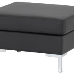 Veke Toronto Rahi 70x60 Cm Valkoinen Madryt White 910 PU-keinonahka, L1-metallijalat -Veke Myymälä toronto rahi musta keinonahka 4 1