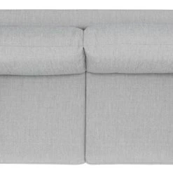 Veke Toronto 2-istuttava Sohva Vaaleanharmaa Surprise 25T6 Kangas, Metallijalat