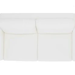 Veke Toronto 2-istuttava Sohva Valkoinen Madryt White 910 PU-keinonahka, Metallijalat -Veke Myymälä toronto sohva 2 istuttava valkoinen keinonahka 2