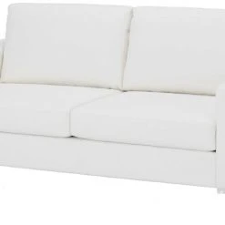 Veke Toronto 2-istuttava Sohva Valkoinen Madryt White 910 PU-keinonahka, Metallijalat -Veke Myymälä toronto sohva 2 istuttava valkoinen keinonahka 4