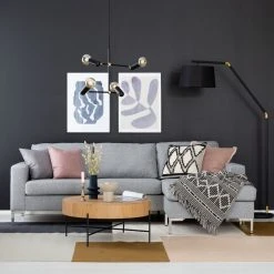 Eureka Mason Sohvapöytä 80 Cm Tammi/musta -Veke Myymälä toronto divaanisohva vaaleanharmaa web 13