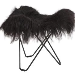 Cuero Flying Goose Iceland Jakkara/rahi Shorn White, Mattakromi Jalka