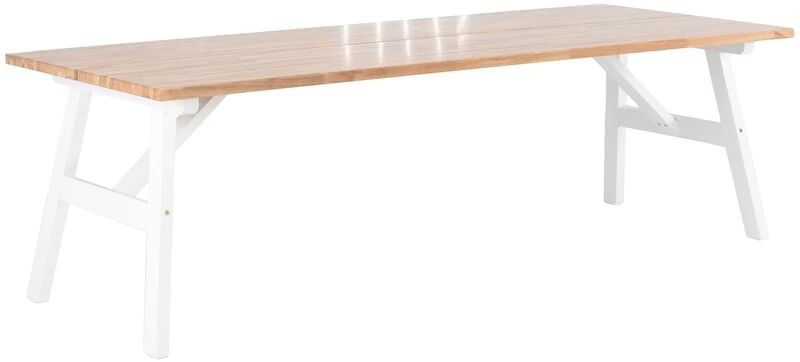 Veke Tuohi Lankkupöytä 240x95 Cm Lakattu Tammi/ Valkoinen 8 Veke Tuohi Lankkupöytä 240x95 Cm Lakattu Tammi/ Valkoinen - Image 6