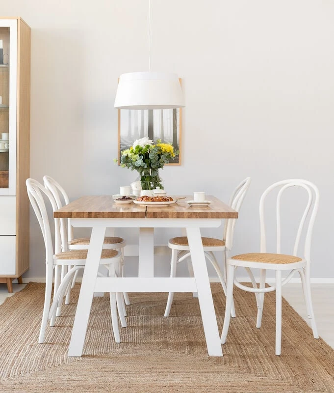 Veke Tuohi Lankkupöytä 150x95 Cm Lakattu Tammi/ Valkoinen 8 Veke Tuohi Lankkupöytä 150x95 Cm Lakattu Tammi/ Valkoinen - Image 6