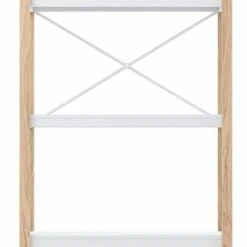 Umbra Bellwood Seisova Hylly 5 Tasoa 60,9x26x167,6cm Luonnonväri/valkoinen -Veke Myymälä umbra bellwood seisova hylly 5tasoa luonnonvari valkoinen1