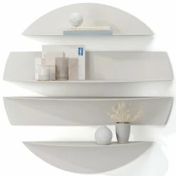 Umbra Solis Hyllyt 4 Kpl Setti 76,2x76,2x18,5 Cm Kivenharmaa -Veke Myymälä umbra solis hyllyt 4kpl kivenharmaa1