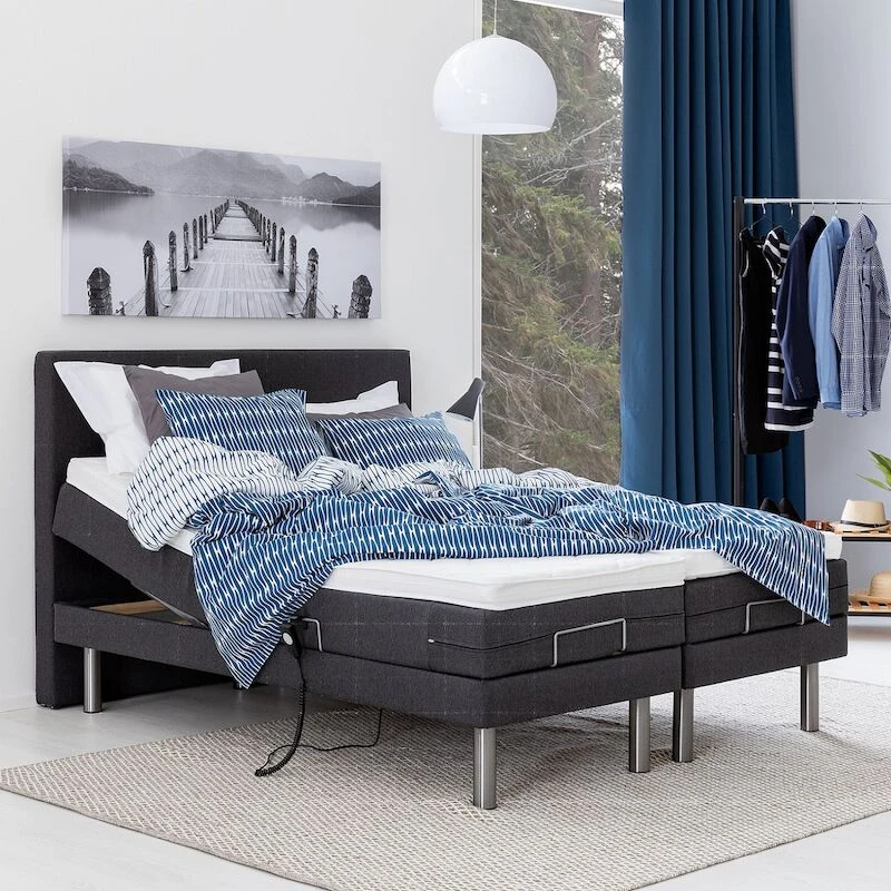 Unia 100 Moottorisänkypaketti 160x200 Cm, 5cm Prof Vm, Metallijalat 5 Unia 100 Moottorisänkypaketti 160x200 Cm, 5cm Prof Vm, Metallijalat - Image 3