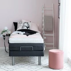 Unia 100 Moottorisänkypaketti 80x200 Cm, 5cm Prof Vm, Metallijalat -Veke Myymälä unia 100 moottorisanky 80x200cm paaty