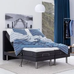 Unia 100 Moottorisänkypaketti 160x200 Cm, 5cm Prof Vm, Metallijalat 11 Unia 100 Moottorisänkypaketti 160x200 Cm, 5cm Prof Vm, Metallijalat -Veke Myymälä unia 100 moottorisankypaketti 160x200 paadyt nostettu