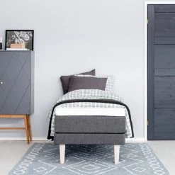 Unia 300 Moottorisänkypaketti 80x200 Cm M T.harmaa, 8cm Prof Vm, Jalat 23cm Roya