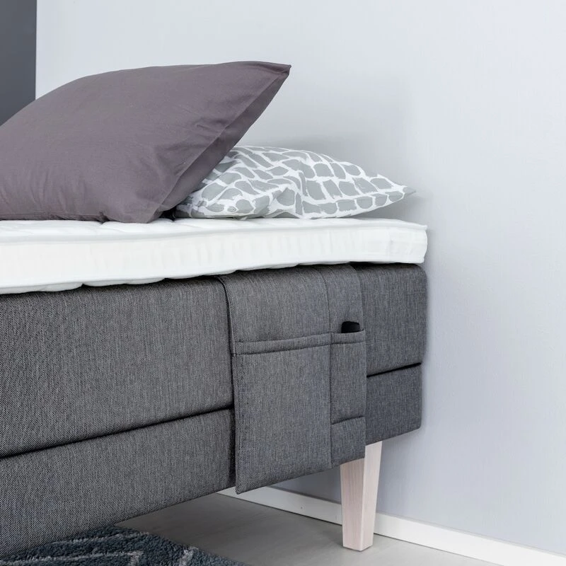 Unia 300 Moottorisänkypaketti 80x200 Cm M T.harmaa, 8cm Prof Vm, Jalat 23cm Roya 4 Unia 300 Moottorisänkypaketti 80x200 Cm M T.harmaa, 8cm Prof Vm, Jalat 23cm Roya - Image 2