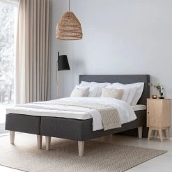Unia 300 Runkopatjapaketti 160x200 Cm M/L T.harmaa, 8cm Prof Vm, Jalat 23cm Roya -Veke Myymälä unia 300 runkopatjapaketti 160 viisto 1