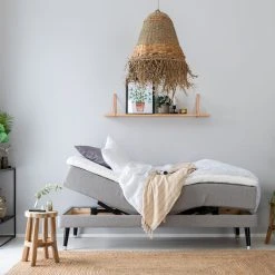 Unia 600 Moottorisänkypaketti 90x200 Cm M V.harmaa, 8cm Prof Vm, Jalat 23cm Vion -Veke Myymälä unia 600 moottorisankypaketti 90cm vaaleanharmaa 8 web