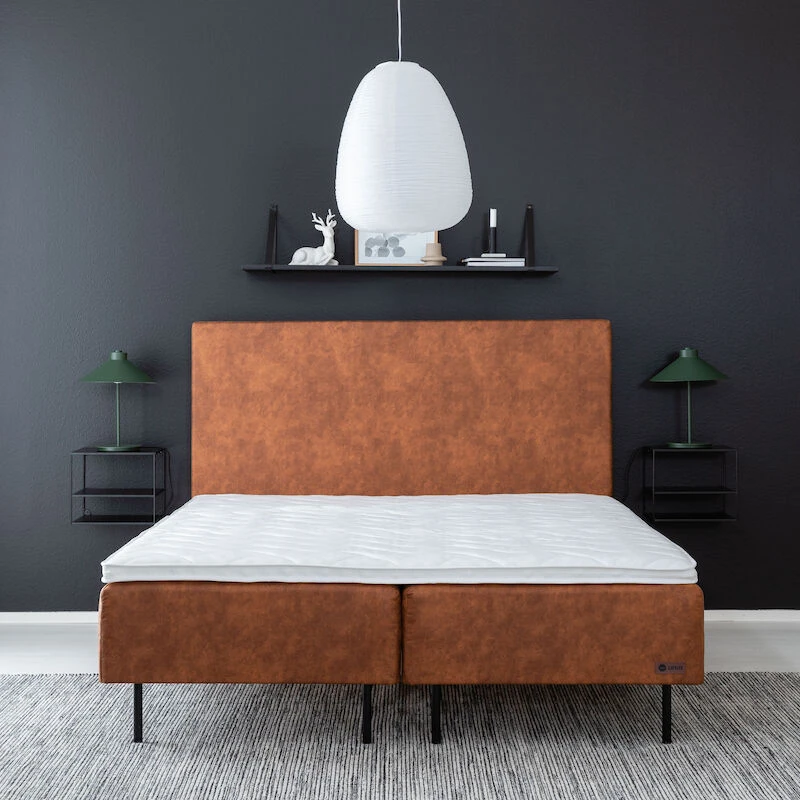 Unia Copenhagen Runkopatjapaketti 160x200 Cm L Konjakinruskea 5 Cm Profiloidull 2 Unia Copenhagen Runkopatjapaketti 160x200 Cm L Konjakinruskea 5 Cm Profiloidull