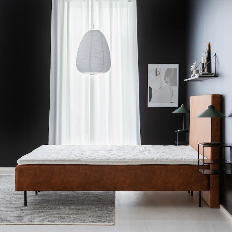 Unia Copenhagen Runkopatjapaketti 160x200 Cm L Konjakinruskea 5 Cm Profiloidull 5 Unia Copenhagen Runkopatjapaketti 160x200 Cm L Konjakinruskea 5 Cm Profiloidull - Image 4