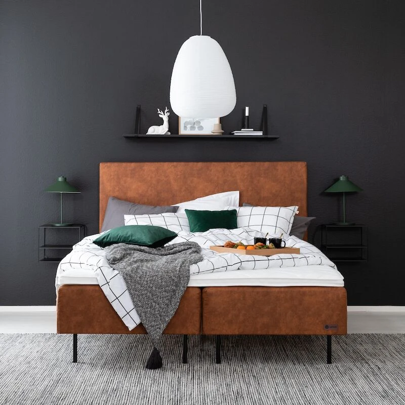 Unia Copenhagen Runkopatjapaketti 160x200 Cm L Konjakinruskea 5 Cm Profiloidull 7 Unia Copenhagen Runkopatjapaketti 160x200 Cm L Konjakinruskea 5 Cm Profiloidull - Image 6