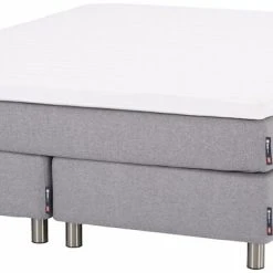 Unia Hopea Jenkkisänkypaketti 160x200 XL HR35, Metallijalat, V.harmaa Malmo New -Veke Myymälä unia hopea jenkkisanky 160 harmaa metallijalat kuva1 6