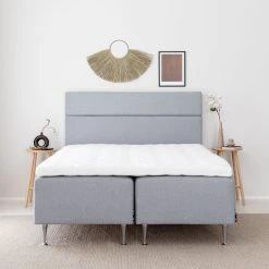 Unia Kulta Runkopatjapaketti 160x200 L/XL HR35, Shampanja Jalat, V.harmaa Fame 1 -Veke Myymälä unia kulta runkopatjapaketti 160 vaaleanharmaa web 11 3