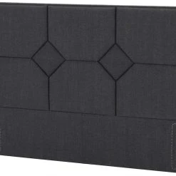 Unia Mosaic Sängynpääty 169x122 Tummanharmaa Fame 140